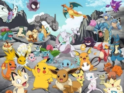 Puzzle 1500 szt. Pokemon Classic