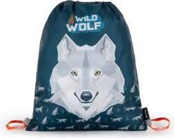 Saszetka na kapcie z motywem wilka