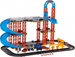 Zestaw do zabawy w parkowanie z samochodzikami