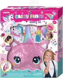 Zestaw do Makijażu i Naklejki z Kosmetyczką