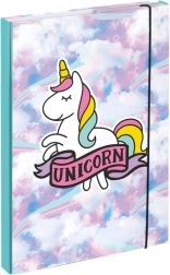 Teczki na zeszyty szkolne A4 Tęcza