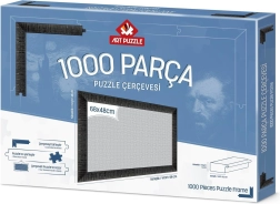 Rama do puzzli 68 × 48 cm czarna