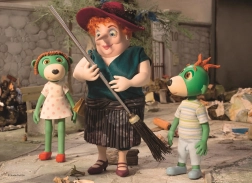 Puzzle Trefliki z ciocią 20 elementów