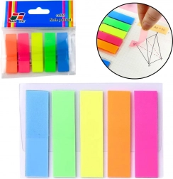 Samoprzylepne prostokątne kolorowe znaczniki indeksujące 45×12 mm