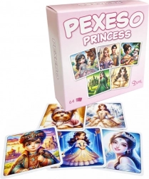 Pexeso Princess w pudełku