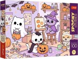 Puzzle 100 elementów SpookyStories – Mała pracownia magii - 1 szt.