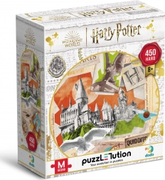 Puzzle Harry Potter: Szkoła Magii i Czarodziejstwa w Hogwarcie 450 elementów