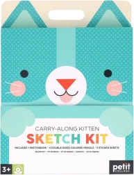 Petit Collage podróżny zestaw plastyczny Kot