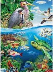 Rodzinne puzzle Dzień Ziemi 350 elementów COBBLE HILL