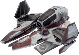 Metalowe puzzle 3D STAR WARS Eta‑2 Jedi Starfighter – METAL EARTH