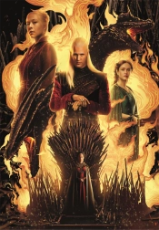 CLEMENTONI Puzzle Gra o tron: Ród Smoka 500 elementów