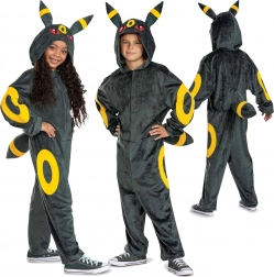 Dziecięcy kostium POKEMON Umbreon kigurumi 127–136 cm (7–8 lat)