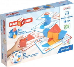 Geomag Magicube Blocks & Cards – magnetyczna konstrukcja 16 elementów
