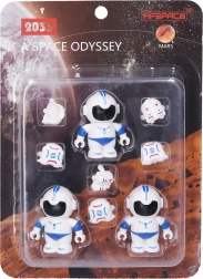 Astronauci 3 figurki 6 cm