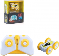 Kaskaderskie mini auto RC żółte