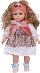 Lalka z kokardą 39 cm