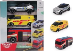 Zestaw pojazdów ratunkowych SOS – 3 szt., wersja czeska
