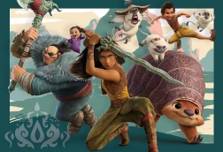 Puzzle Raya i smok MAXI 104 elementów Clementoni