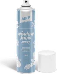 Dekoracyjny spray śnieg 150 ml do okien i świątecznych dekoracji