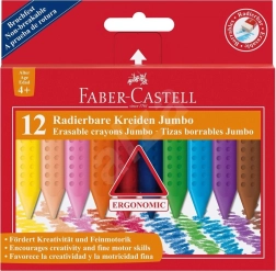 Plastikowe kredki Faber-Castell Colour Grip Jumbo 12 sztuk