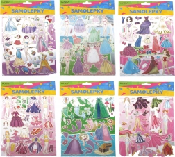 Naklejki z dziewczęcymi motywami – mix wariantów