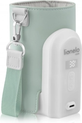 LIONELO Bezprzewodowy podgrzewacz do butelek Thermup Go Evo Zielona Szałwia