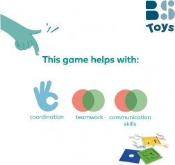 Drewniany labirynt – gra koordynacyjna dla dzieci