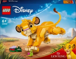lego disney król lew – lwiątko simba zestaw konstrukcyjny
