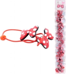 Gumki do włosów z kokardką – zestaw 2 szt.