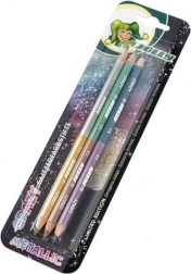 Kredki dwustronne Crazy Metallic