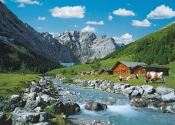RAVENSBURGER Puzzle Pasmo Karwendel, Austria 1000 elementów