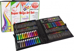 Kreatywny zestaw malarski w walizce 168 sztuk