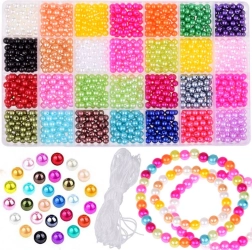 Zestaw koralików do tworzenia bransoletek przyjaźni