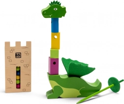 Zabawna konstrukcja smoka