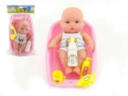 Niemowlę w wanience