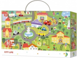 Puzzle Szukanie przedmiotów – miasto, 80 elementów