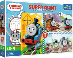 Gigantyczne puzzle Tomek i przyjaciele dla dzieci