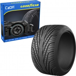 Cada zestaw licencjonowanych opon GOODYEAR 1:10 do modeli RC i statycznych, 4 szt.