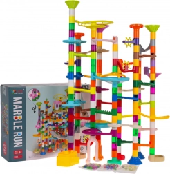 Gigantyczny Magiczny Tor Kulkowy 200 Elementów