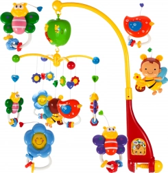 Karuzela z pszczołami i motylkami