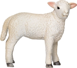 Urocza figurka stojącego jagnięcia