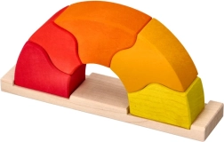 Goki drewniana układanka Wschód słońca