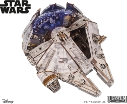 Ugears drewniany mechaniczny model 3D Star Wars Millennium Falcon