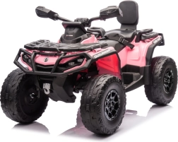 Elektryczny dziecięcy quad Outlander różowy