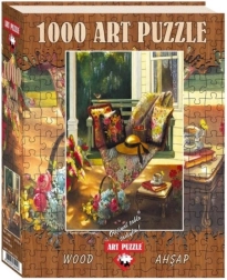 Drewniane puzzle Cień lata 1000 elementów ART PUZZLE