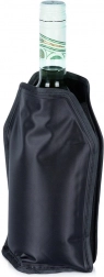 Chłodzący pokrowiec na butelkę, czarny 22 cm