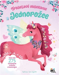 Błyszczące ubieranie jednorożców – książeczka z naklejkami