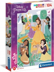 Puzzle CLEMENTONI Disney księżniczki 104 elementy