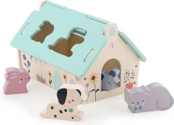 Vilac drewniana układanka domek dla zwierzątek