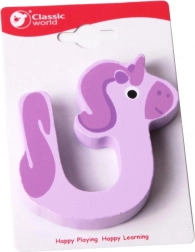 Classic World drewniana litera U